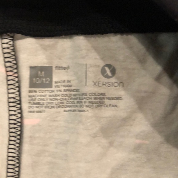 🎉🎉HP🎉🎉 Girls Black Pink Camo Stretch Leggings Pants - Picture 5 of 7